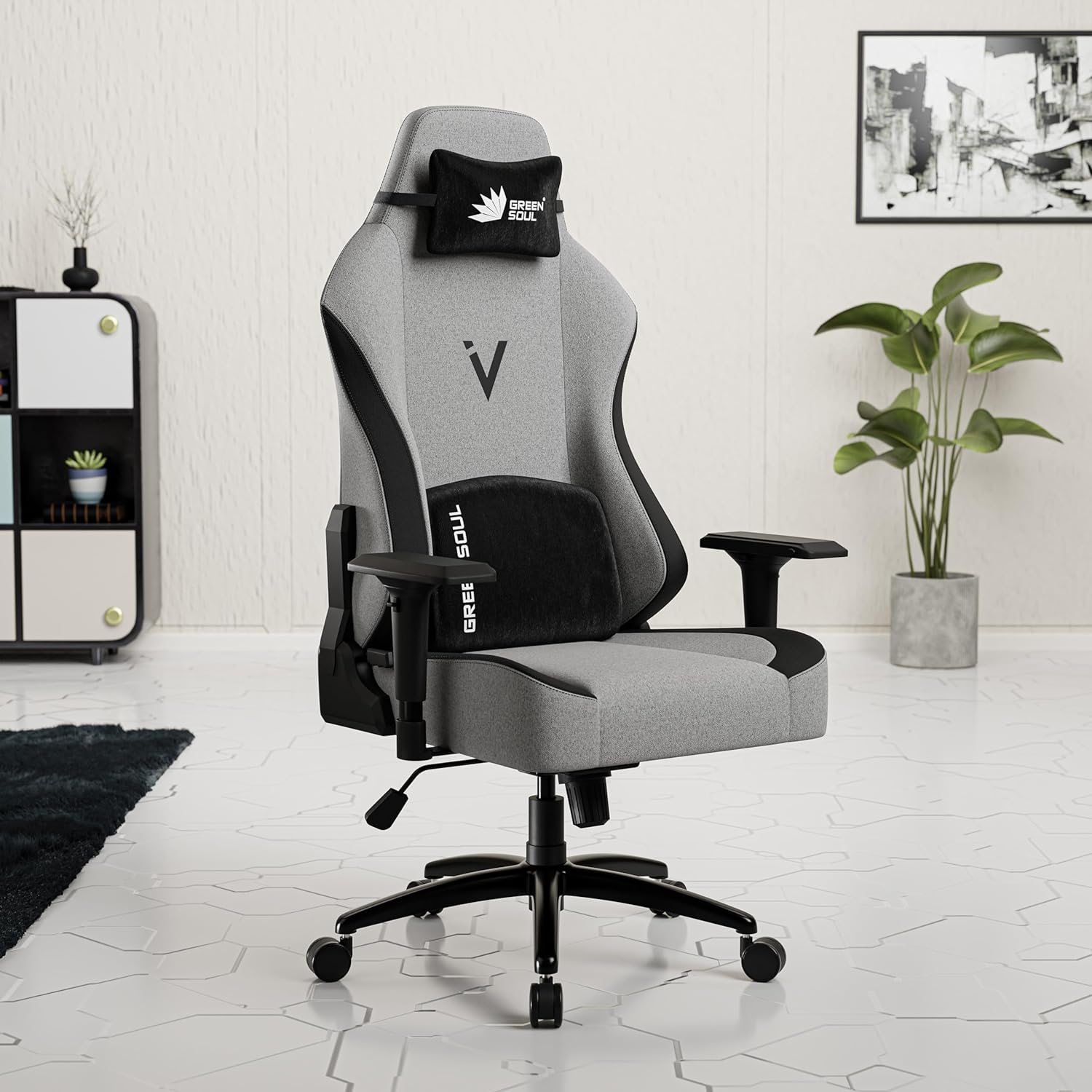 Green Soul Monster vs Vision Gaming Chair